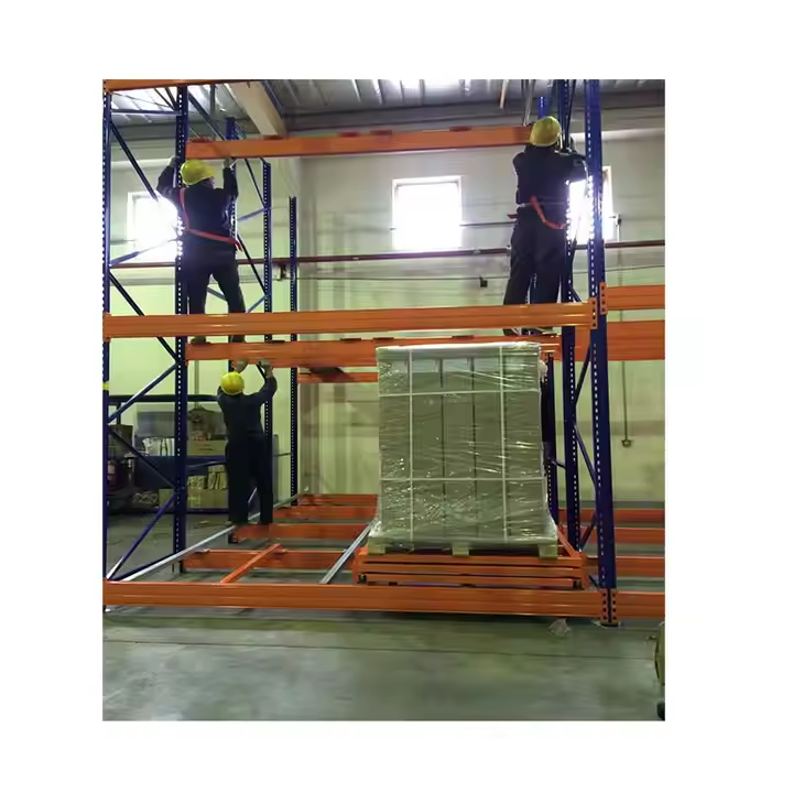 Precios económicos, diseño flexible y resistente, estanterías para palets de alta eficiencia, equipos para almacén de carga y almacenamiento.