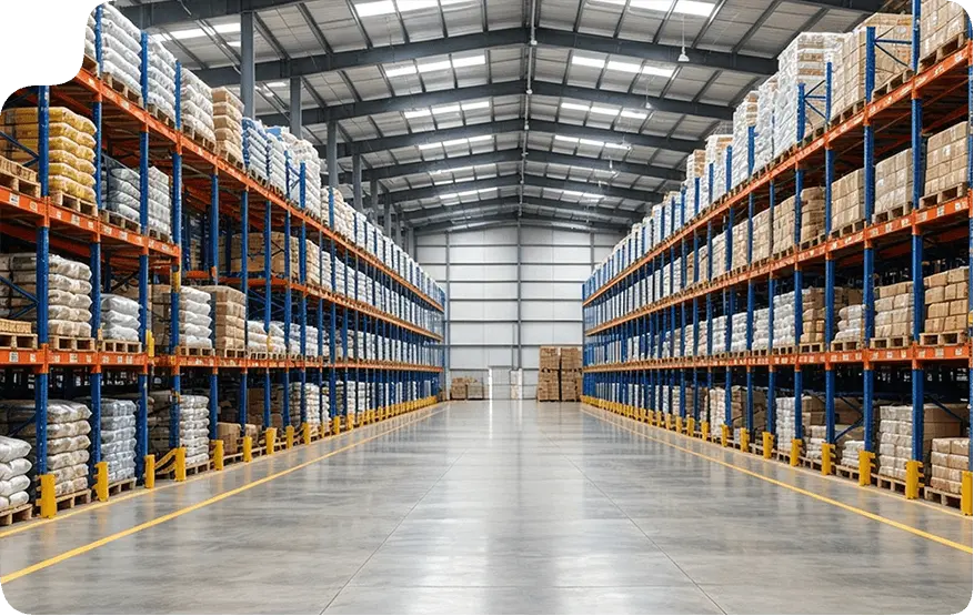 Estanterías para almacén agrícola de grano y semillas