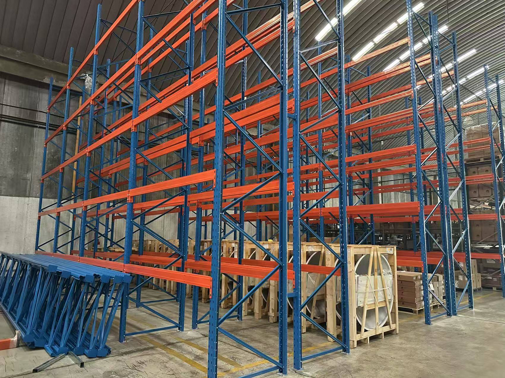 Estantería industrial para palets de alta resistencia Mracking, 1000 kg/2000 kg/3000 kg por nivel.