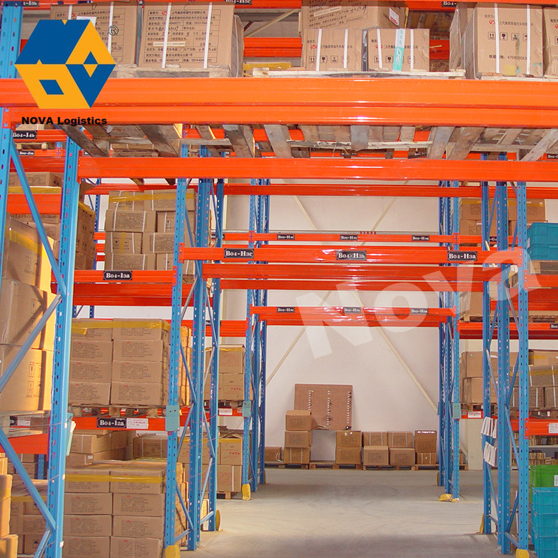 Estantería de vigas de acero de alta resistencia para almacén, estantería para palets, estantería de tienda, sistema de estanterías para almacén, estantería de fábrica