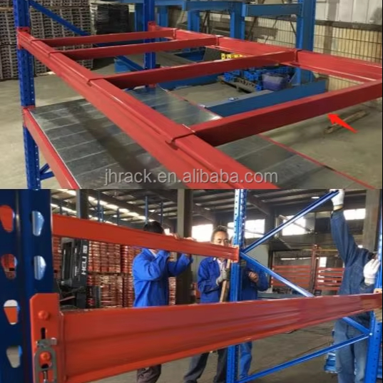 ESTANTERÍAS PARA ALMACÉN Sistema de estanterías selectivas de gran capacidad Sistema de estanterías para palets de doble profundidad Almacenamiento en almacén