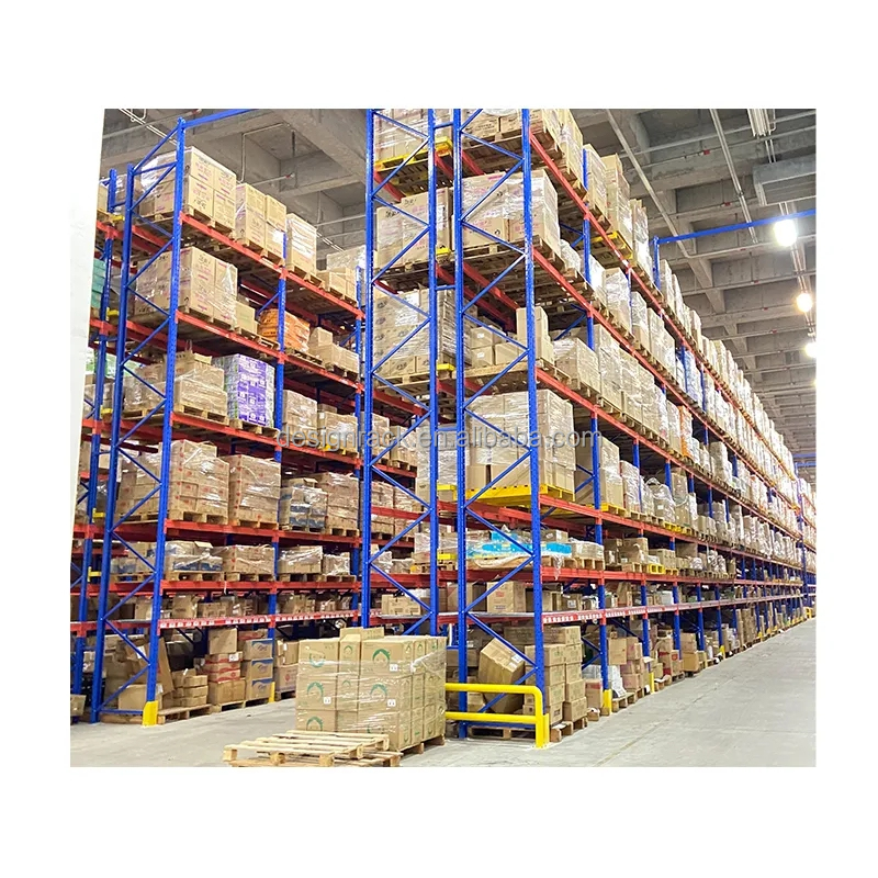 Fabricante de sistemas de almacenamiento con estanterías para palets de acero reforzado para almacenes comerciales
