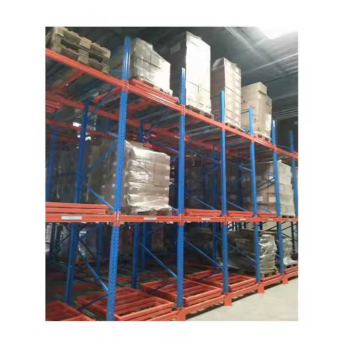 Precios económicos, diseño flexible y resistente, estanterías para palets de alta eficiencia, equipos para almacén de carga y almacenamiento.