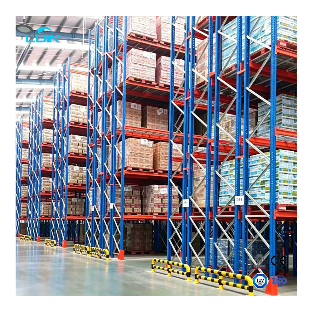 Estantería industrial de alta resistencia para almacén con alto retorno de inversión, ideal para exportación.