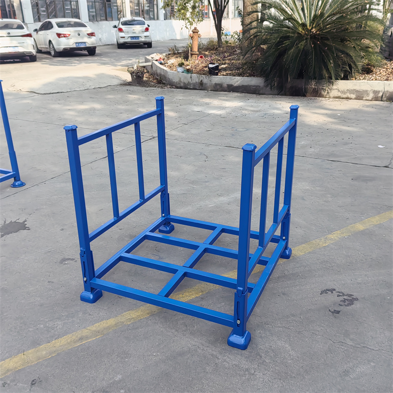 Estantería metálica industrial de alta resistencia personalizable con protección anticorrosión, capacidad de 1000 kg, plegable y apilable.