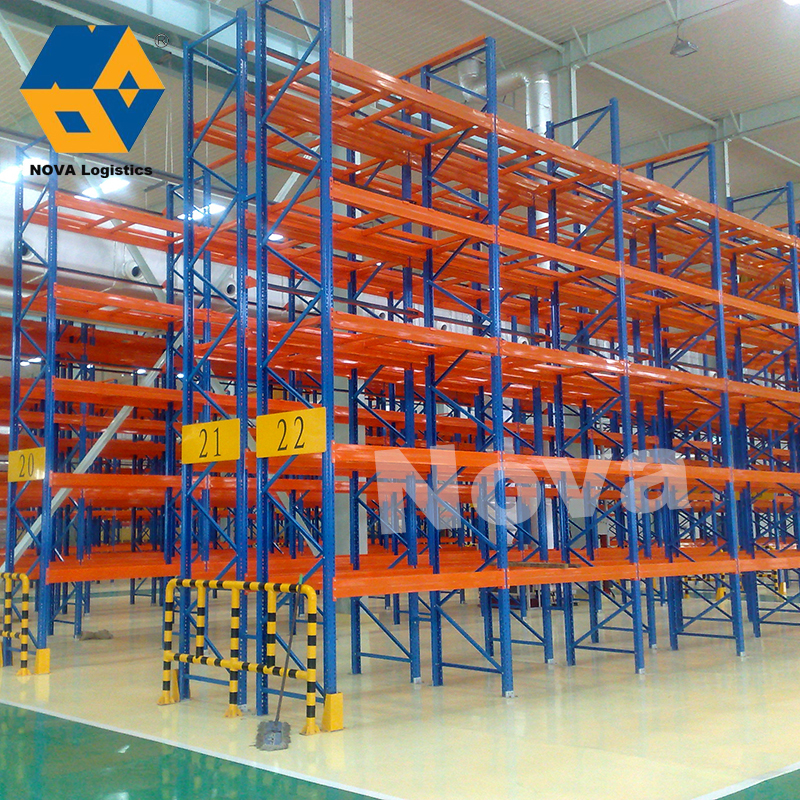 Estantería de vigas de acero de alta resistencia para almacén, estantería para palets, estantería de tienda, sistema de estanterías para almacén, estantería de fábrica