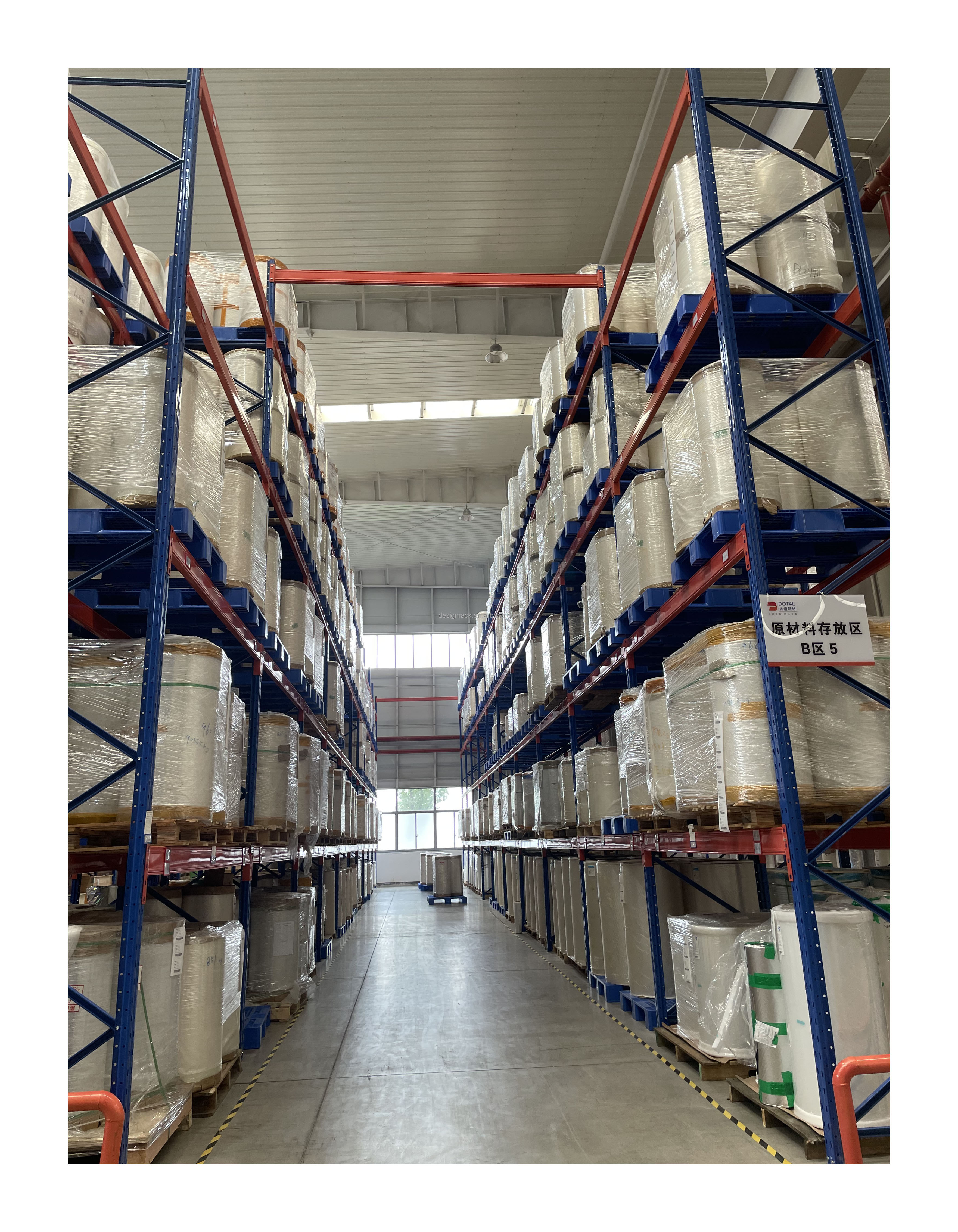 Sistema de estanterías industriales de alta resistencia para almacenes, estanterías de acero para almacenes, estanterías apilables y repisas.