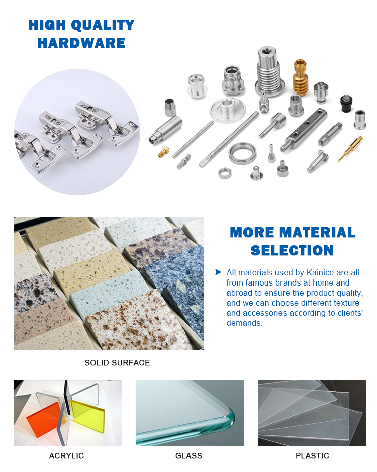 Variedad de materias primas