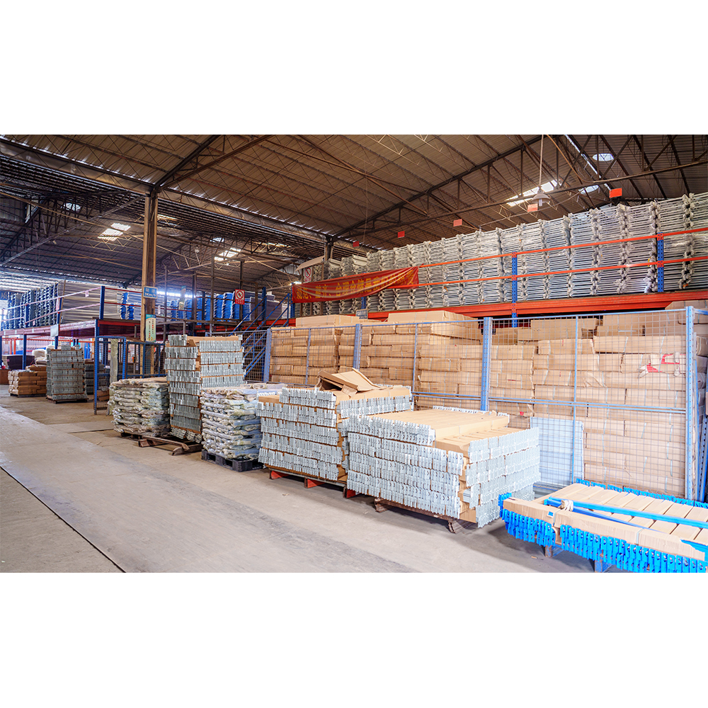 Componentes de estantería industrial