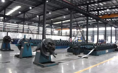 Planta de producción de estanterías