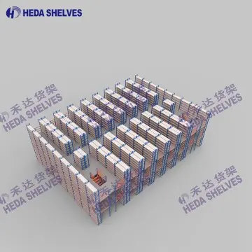 Entrepiso sobre estanterías de picking para piezas pequeñas