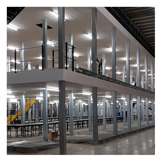 Proveedores de plataformas metálicas de acero para oficinas y almacenes industriales en China