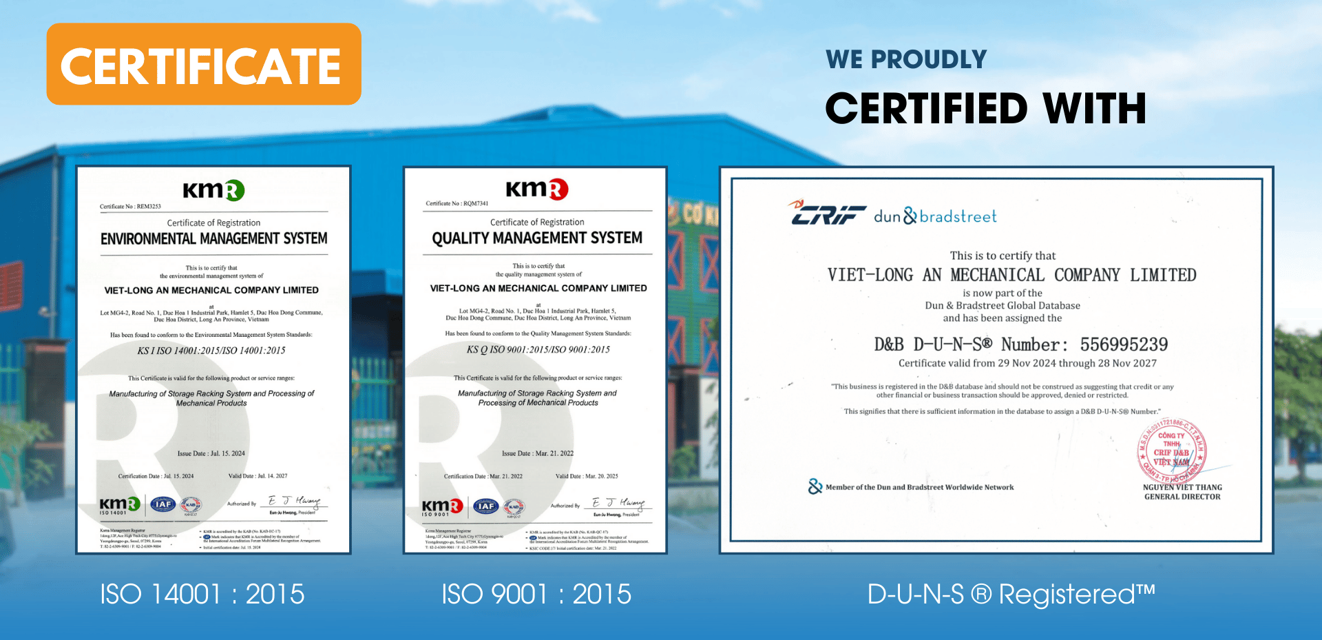 Certificación de Calidad