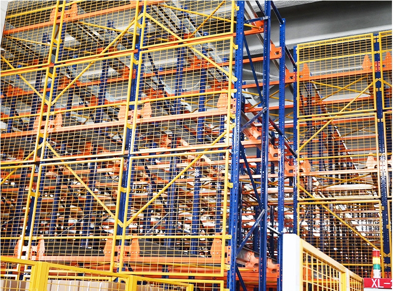 Sistema de almacenamiento de almacén ASRS (Sistema Automático de Recuperación) Estanterías de almacenamiento de acero Estanterías para palets