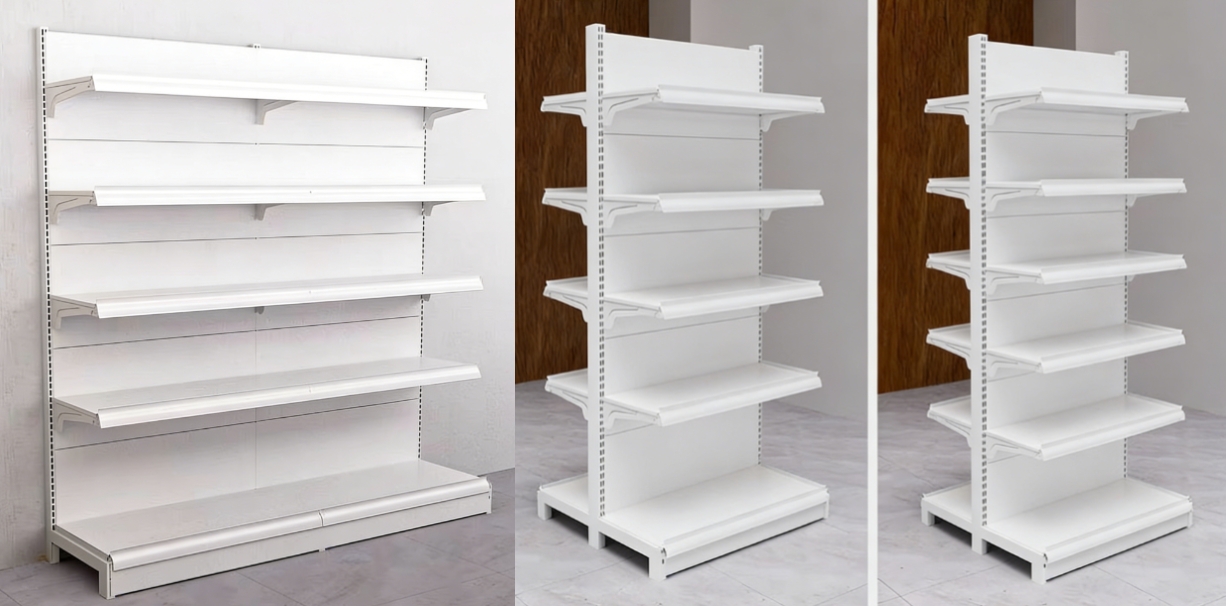 Estanterías comerciales para tiendas