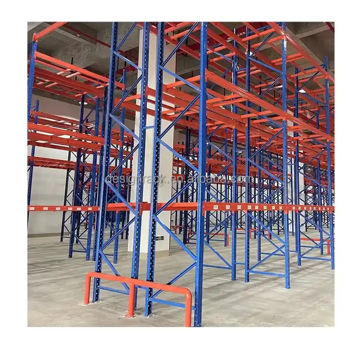 Estantería metálica de alta calidad para palets Industria Estantería para palets de alta resistencia Estantería apilable de metal de alta resistencia