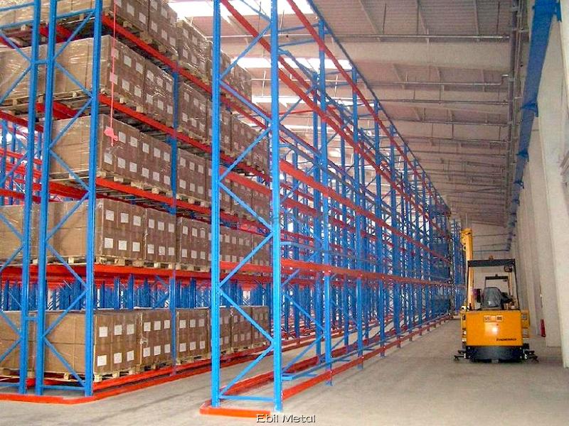 Estructura metálica para palés