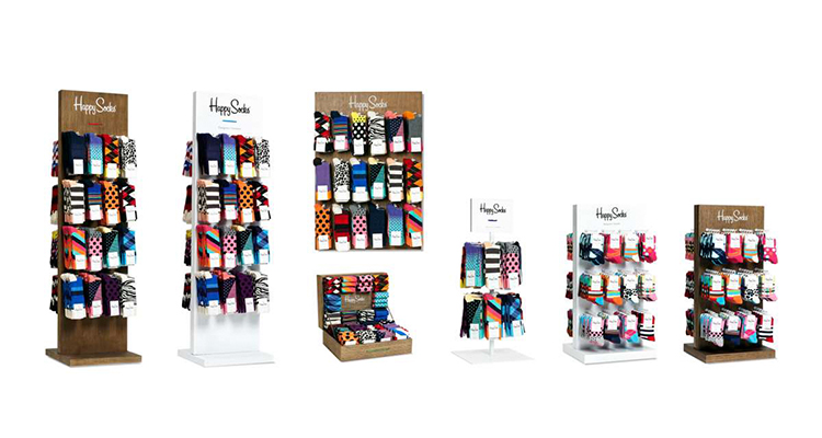 Exhibidores POS personalizados listos para tienda