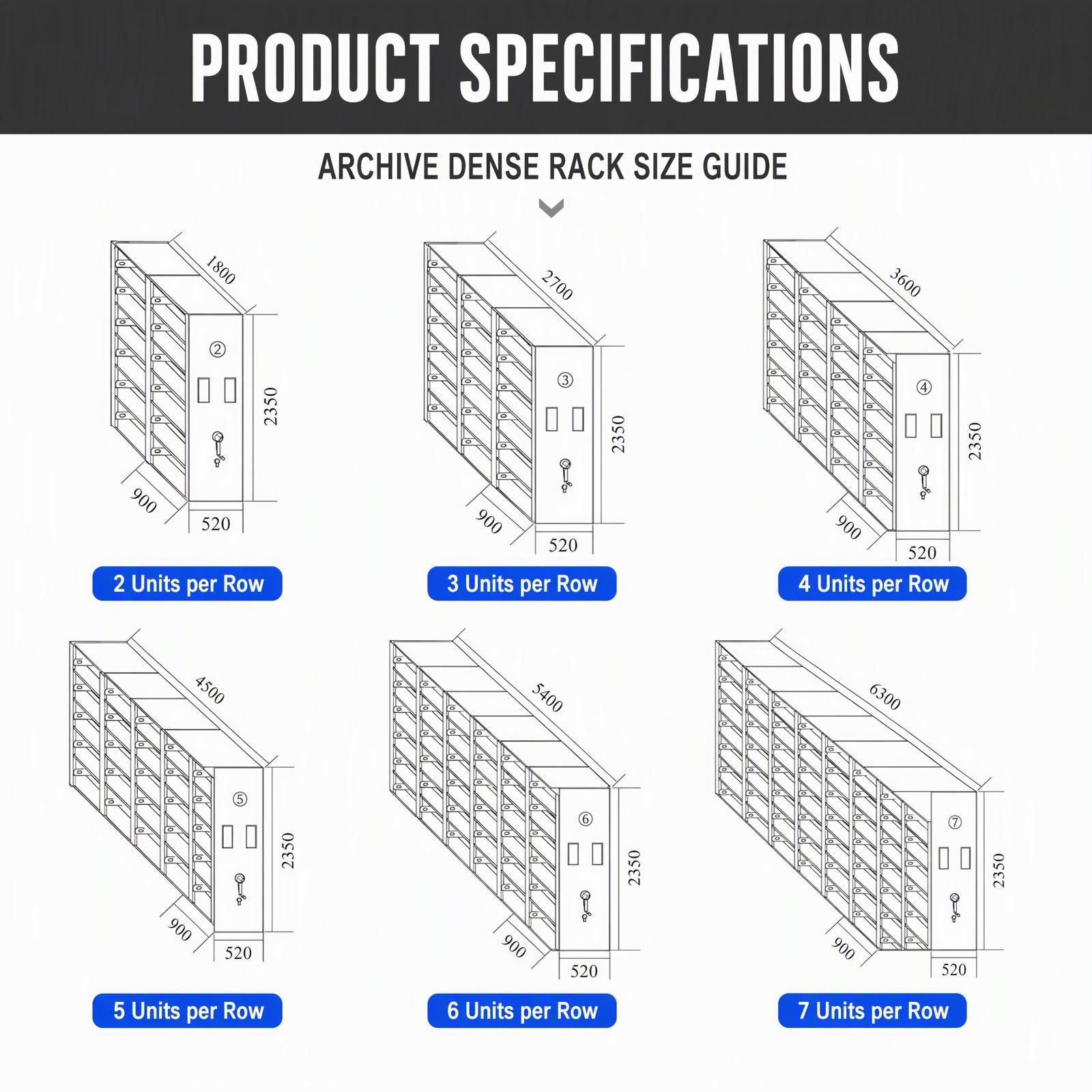 Estantería móvil inteligente automática, archivador metálico, compactadora de acero, estantería móvil de gran capacidad, equipamiento moderno para bibliotecas, estantería móvil.
