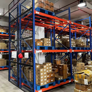 Estanterías industriales para palets, estanterías de acero de alta resistencia para almacenamiento de mercancías, estanterías selectivas para palets, venta al por mayor de fábrica.