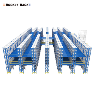Estantería de almacén, entrepiso, estructura de piso multinivel de alta resistencia, acero, capacidad de carga de 500 kg/m², anticorrosión.