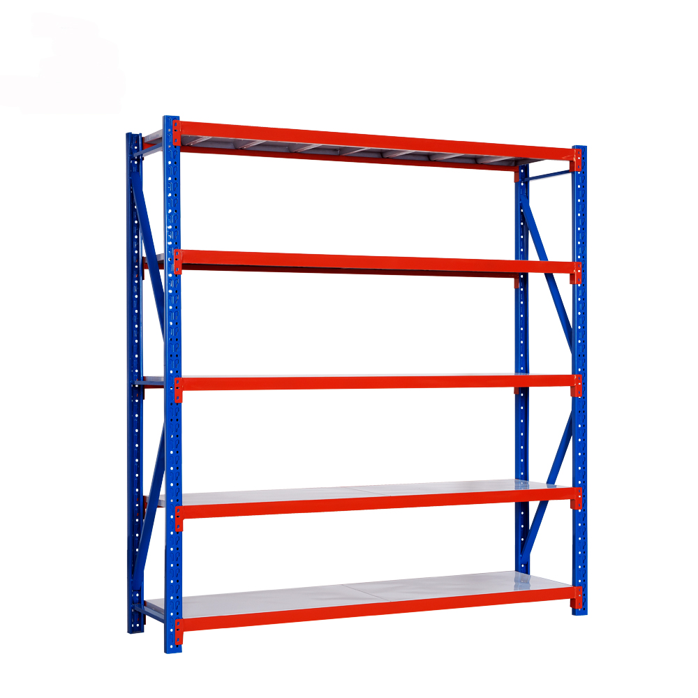 Estantería de almacén de servicio medio con capacidad de carga de 500 kg, fabricada en Dongguan, a la venta.