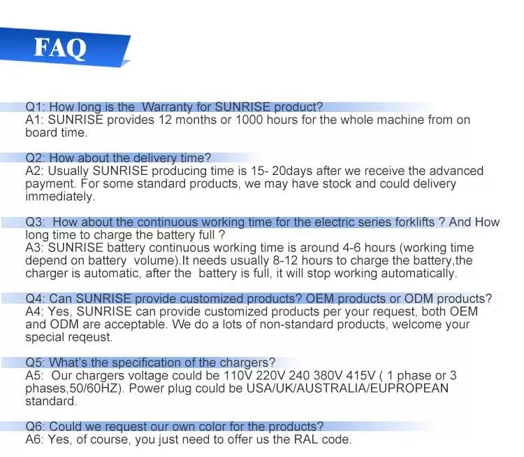 Información FAQ