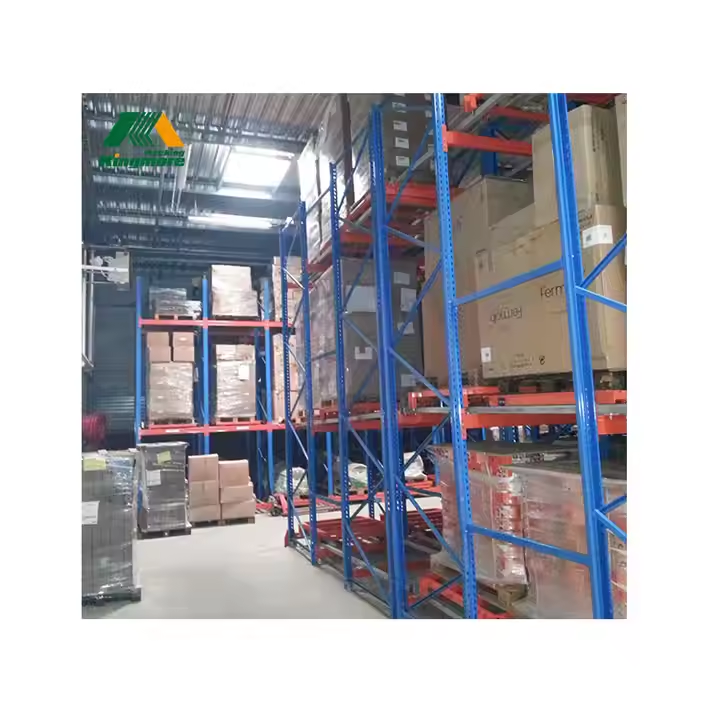 Precios económicos, diseño flexible y resistente, estanterías para palets de alta eficiencia, equipos para almacén de carga y almacenamiento.
