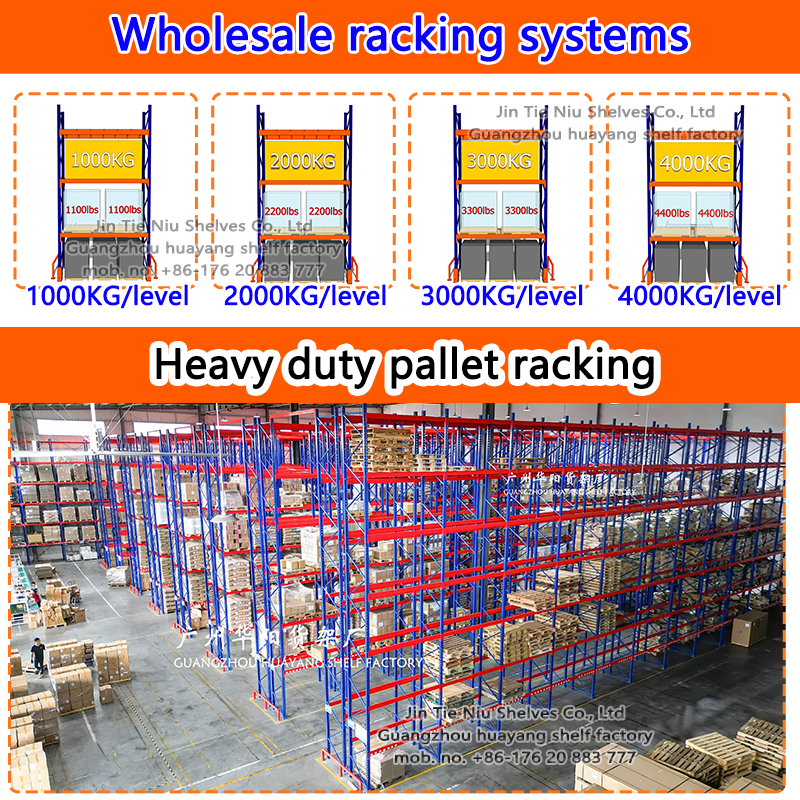 Sistemas de estanterías apilables para palets, equipos de almacén, 1000 kg, 2000 kg, 3000 kg (libras, toneladas).