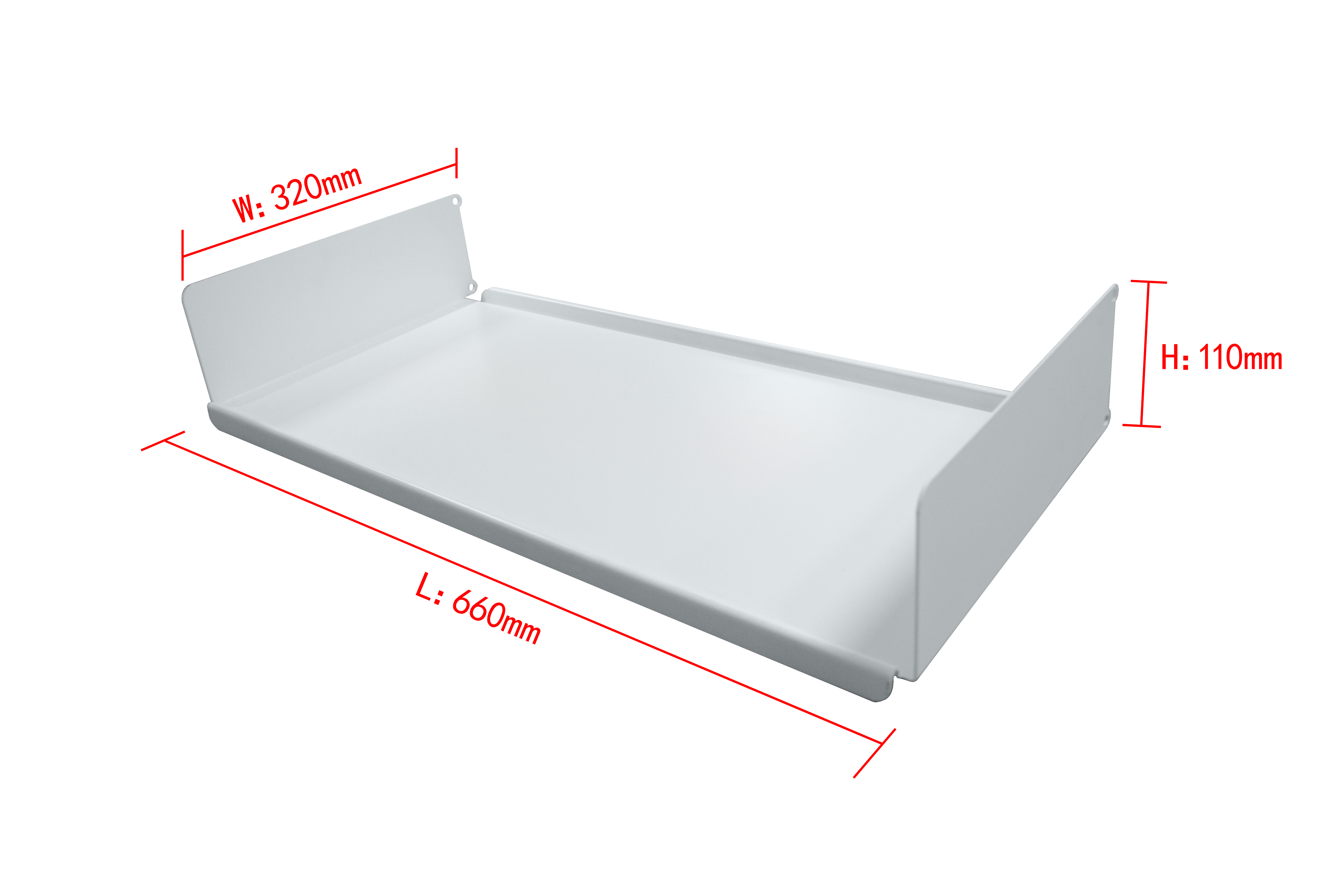 Estante de pared visualización 6