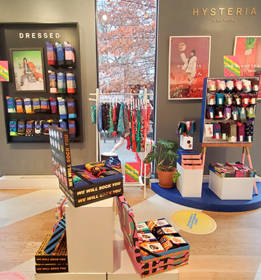 Vitrinas y estantes de pared para showroom