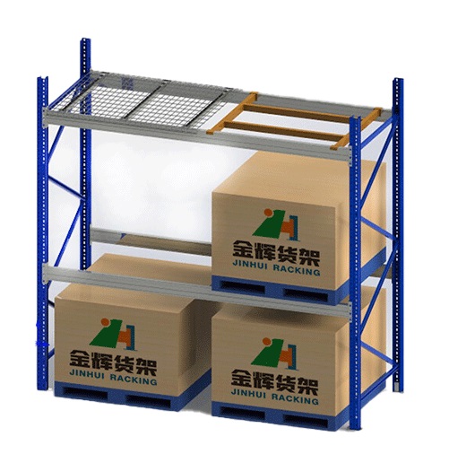 Estantería industrial de acero de gran envergadura para almacén, estantes apilables de carga media, estanterías sin tornillos en venta.
