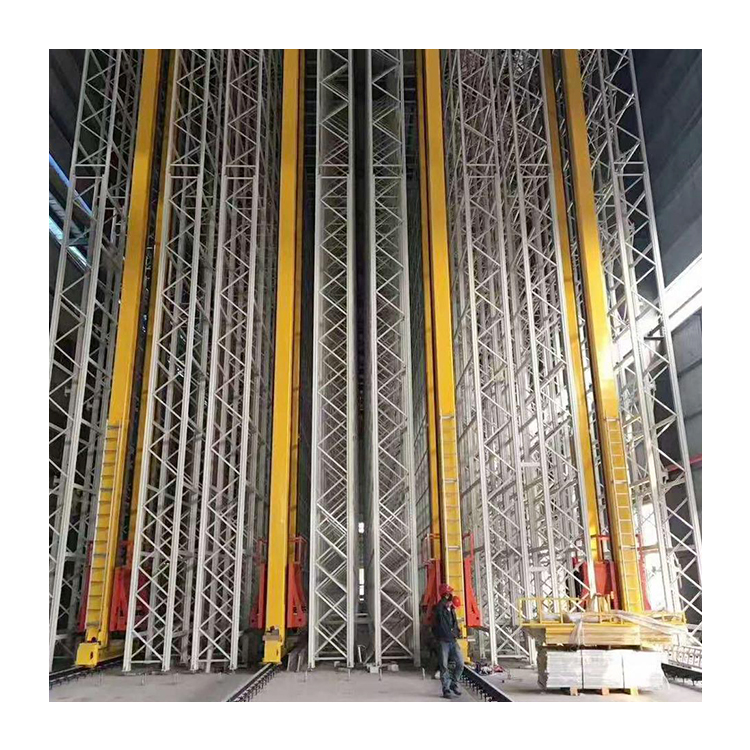 Sistema de estanterías automatizadas para almacenes, estanterías de almacenamiento, WMS de alta eficiencia, WCS (Sistemas automatizados de almacenamiento y recuperación).