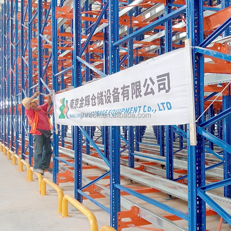 High Quality Low Price Metal Rack Manufacturer Steel Pallets Heavy Duty Warehouse Racking Pallet Shuttle Storage Rack Shelf