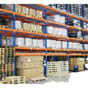 Sistema de estanterías de acero para furgonetas de almacén, ajustables con polvo epoxi