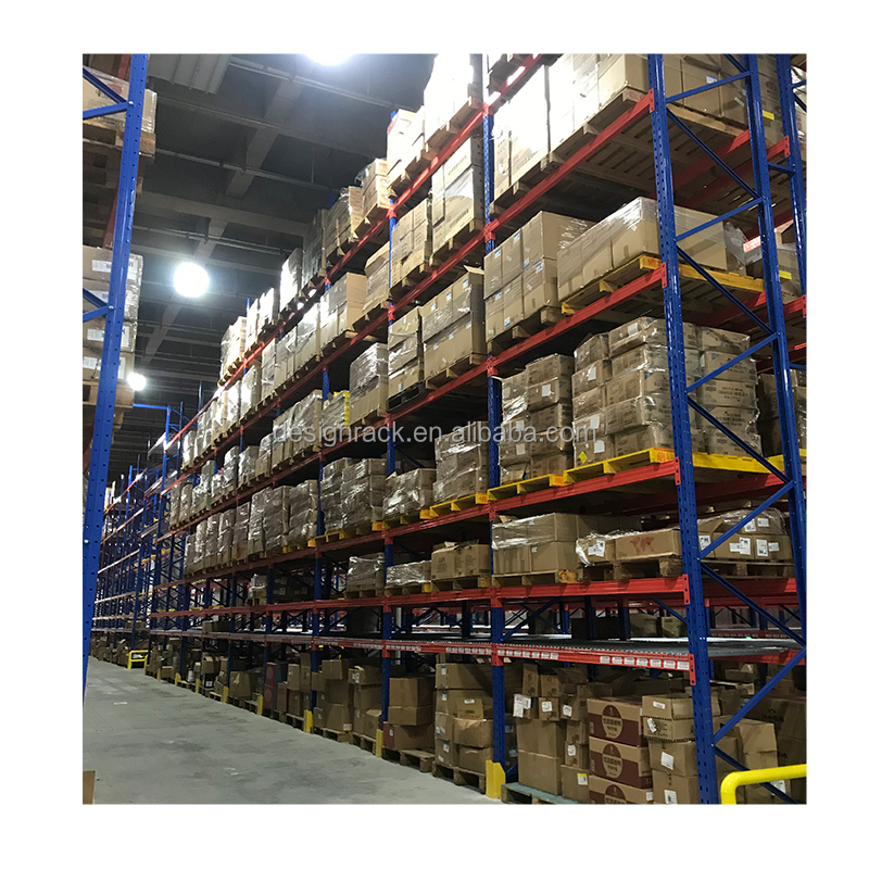 Fabricante de sistemas de almacenamiento con estanterías para palets de acero reforzado para almacenes comerciales