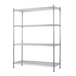 Estantería NSF de alambre 4 niveles