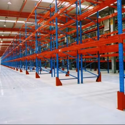 ESTANTERÍAS PARA ALMACÉN Sistema de estanterías selectivas de gran capacidad Sistema de estanterías para palets de doble profundidad Almacenamiento en almacén