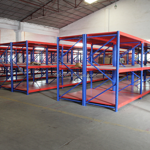Estantería selectiva de paletas de alta resistencia de 5 niveles 1500-4500 kg/nivel Sistema de almacenamiento de almacén Estanterías apilables de acero y hierro Estantes de cartón