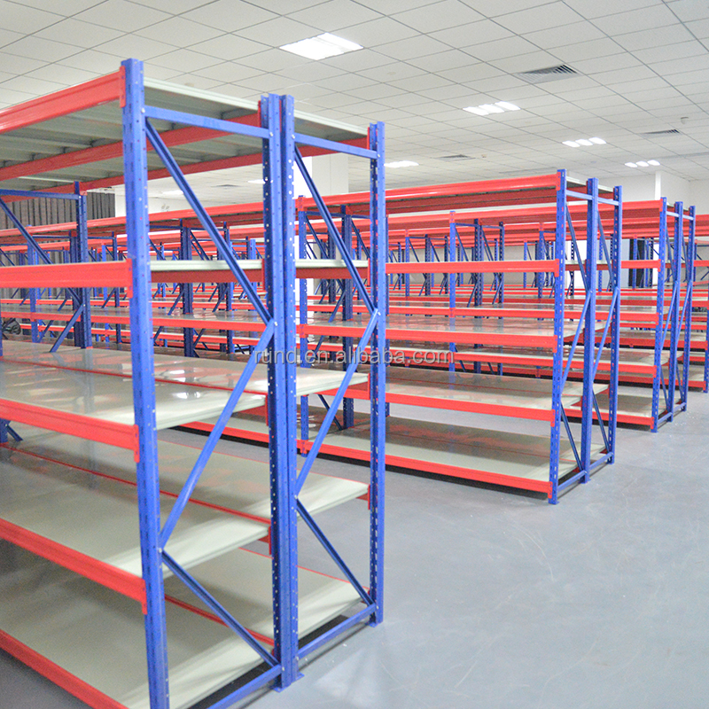 Estantería apilable de garaje de 4 niveles de alta resistencia de la fábrica, estructura de acero, capacidad de 300 kg, protección contra la corrosión.
