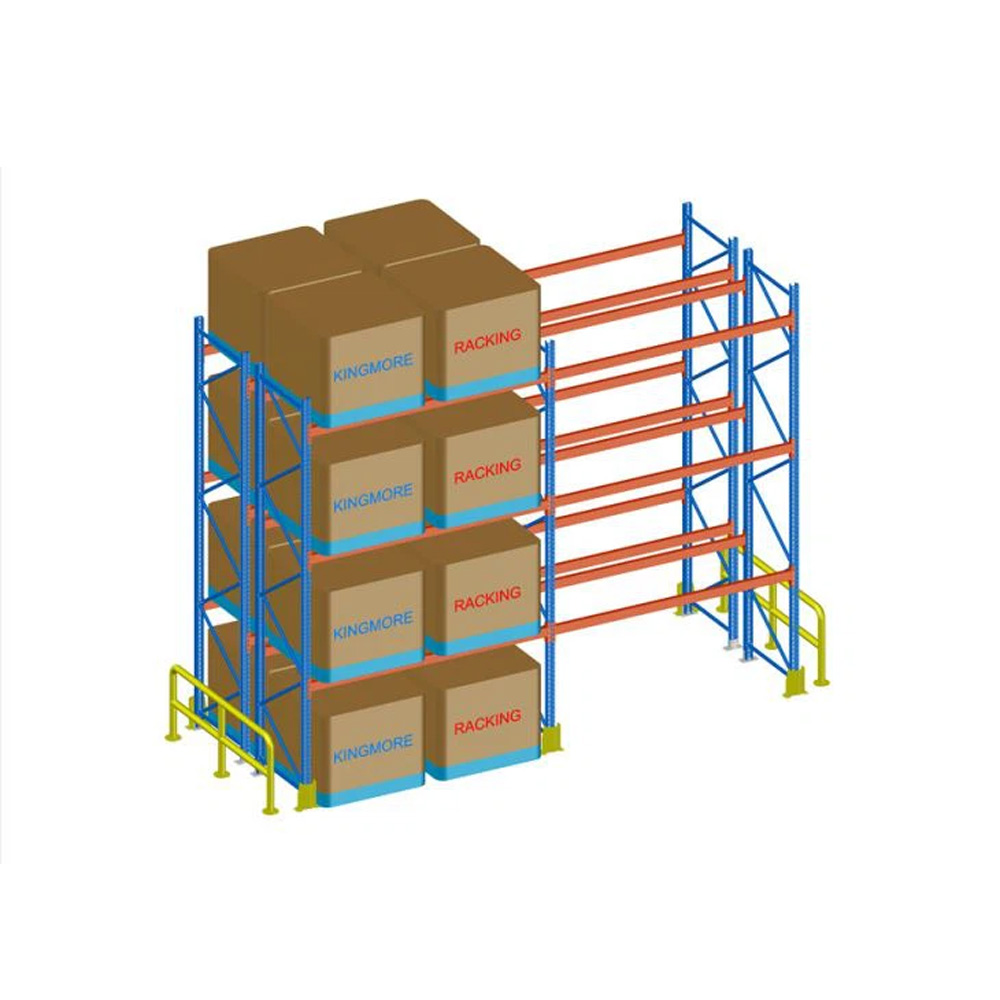 Sistema de estanterías selectivas industriales para palets de gran capacidad Q235B, estantería de almacén de acero resistente para almacenamiento a granel.