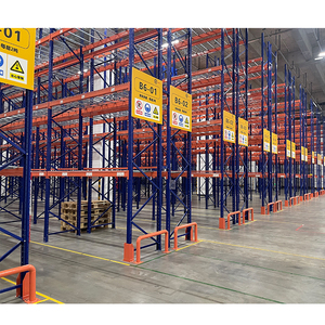 Fabricante de sistemas de almacenamiento con estanterías para palets de acero reforzado para almacenes comerciales