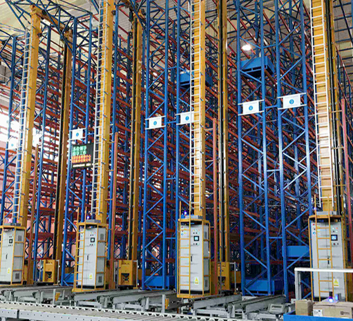 Sistema de almacenamiento de almacén ASRS (Sistema Automático de Recuperación) Estanterías de almacenamiento de acero Estanterías para palets