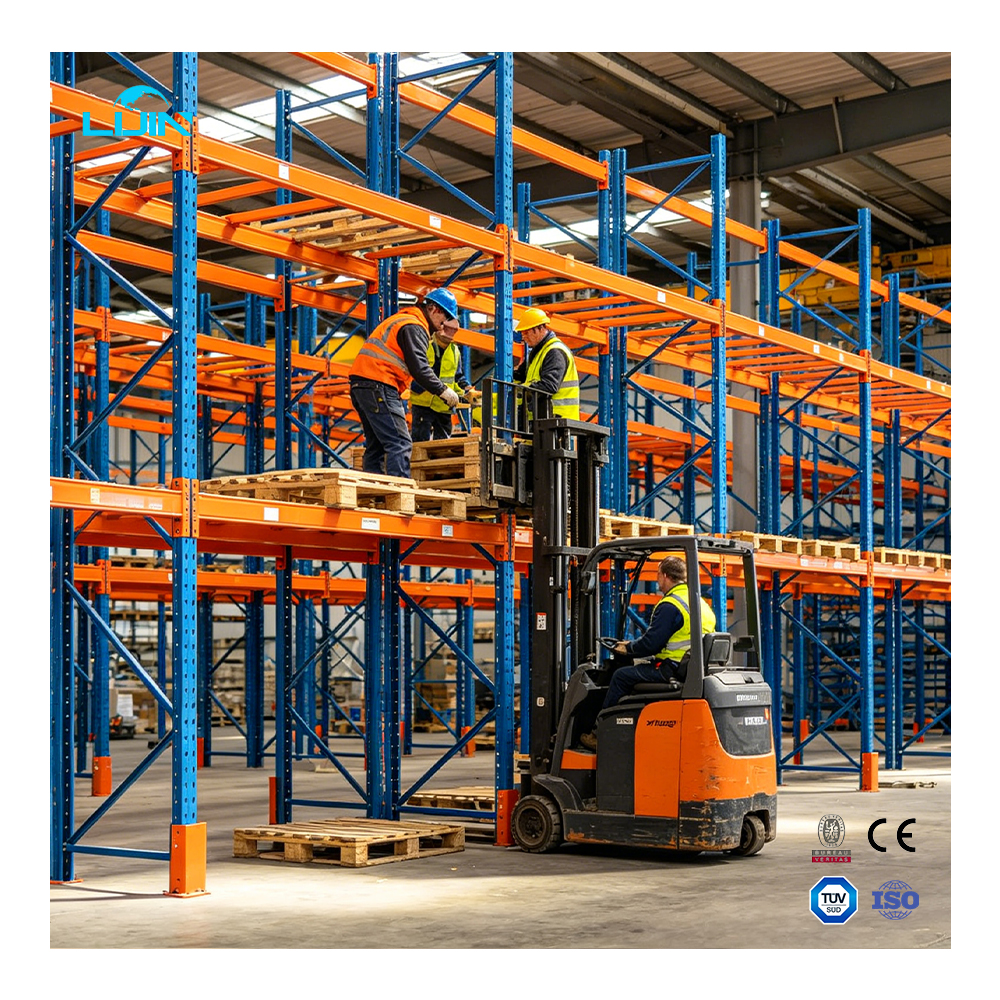 Estantería industrial de alta resistencia para almacén con alto retorno de inversión, ideal para exportación.