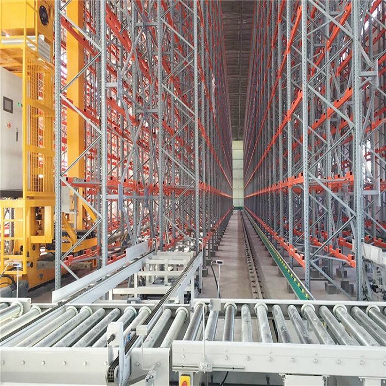 Estanterías de almacenamiento al por mayor Jinhui, sistema de estanterías con lanzadera automática ASRS estándar de EE. UU. para almacenamiento en frío y logística de almacenes.
