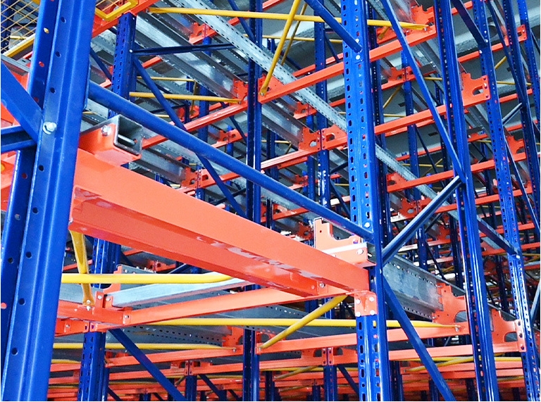 Sistema de almacenamiento de almacén ASRS (Sistema Automático de Recuperación) Estanterías de almacenamiento de acero Estanterías para palets