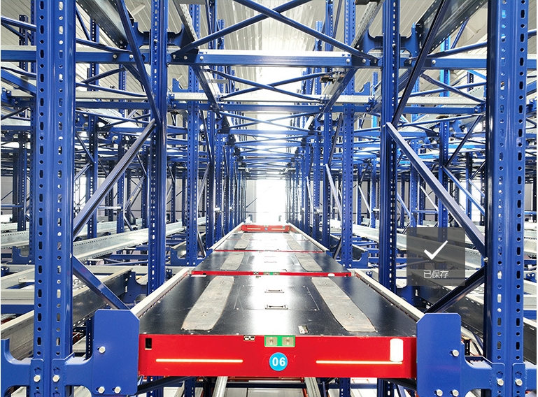 Sistema de almacenamiento de almacén ASRS (Sistema Automático de Recuperación) Estanterías de almacenamiento de acero Estanterías para palets