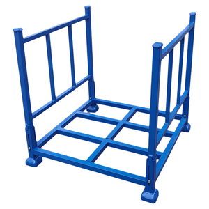Estantería metálica industrial de alta resistencia personalizable con protección anticorrosión, capacidad de 1000 kg, plegable y apilable.