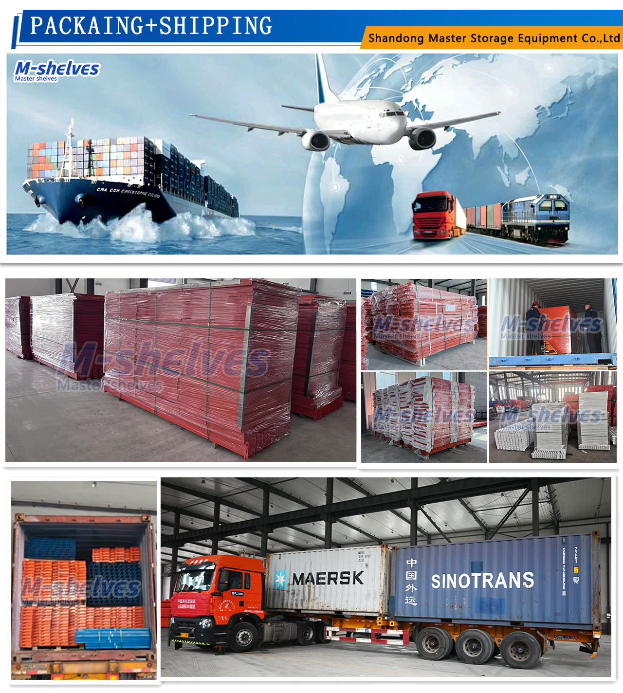 Forklift Direct Entry Design Rack Heavy Duty Drive in Through Pallet Storage Racking