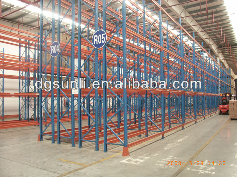 Instalación Industrial de Racks de Acero con Certificado CE